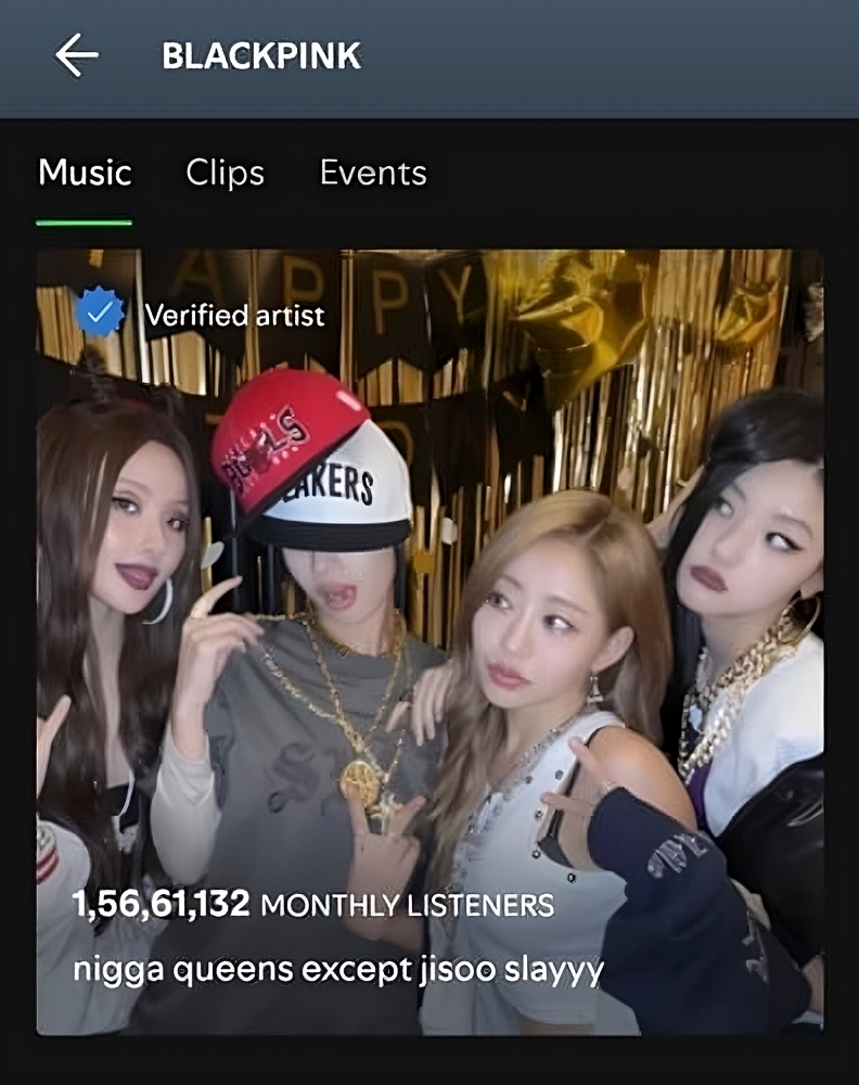 Someone HACKED BLACKPINK’s Spotify Profile